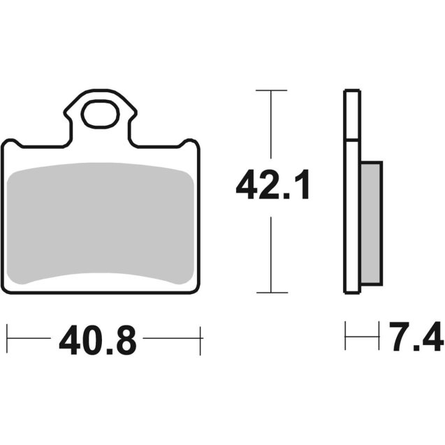 Гальмівні колодки Renthal RC-1 Works Brake Pads