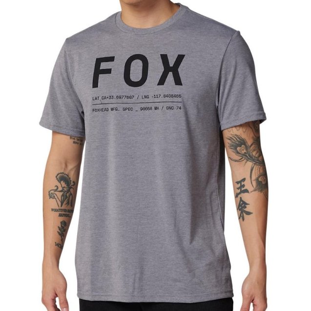 Футболка FOX NON STOP TECH TEE [Graphite]