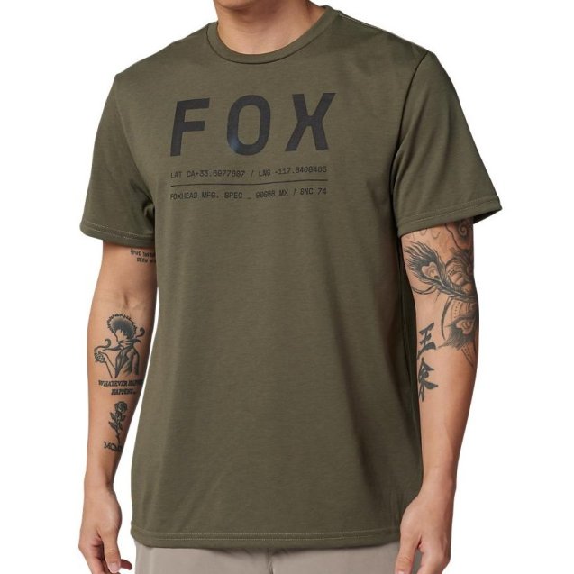 Футболка FOX NON STOP TECH TEE [Olive Green]