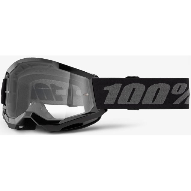 Дитячі окуляри 100% STRATA 2 Youth Goggle Black - Clear Lens