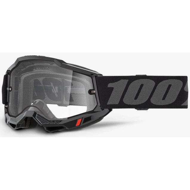 Окуляри 100% ACCURI 2 Enduro Goggle Black - Clear Dual Lens