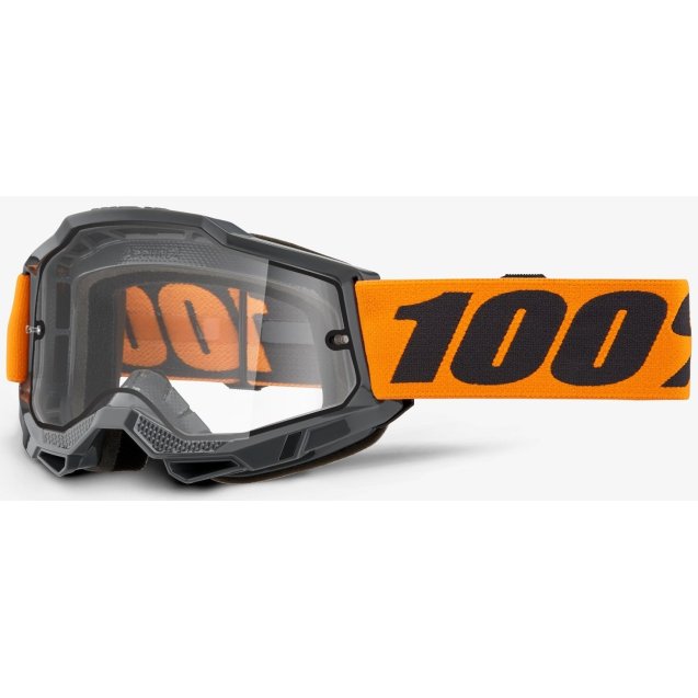 Окуляри 100% ACCURI 2 Enduro Goggle Orange - Clear Dual Lens