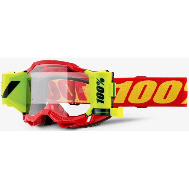 Окуляри 100% ACCURI 2 FORECAST Goggle Red - Clear Lens