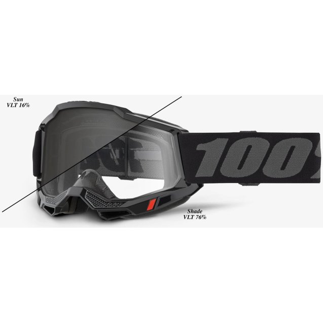 Окуляри 100% ACCURI 2 OTG/UTV/ATV DESERT Goggle Black - Photochromic Lens