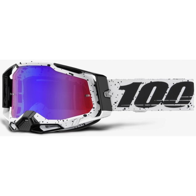 Окуляри 100% RACECRAFT 2 Goggle Trinity - Mirror Blue Lens