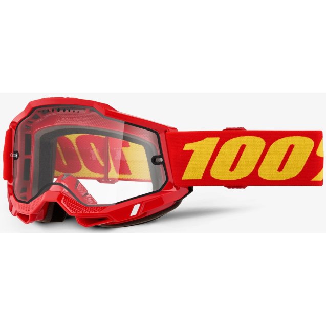 Окуляри Ride 100% ACCURI 2 ENDURO Goggle Red - Clear Lens