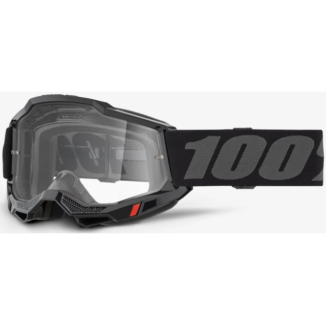 Дитячі окуляри 100% ACCURI 2 Youth Goggle Black - Clear Lens