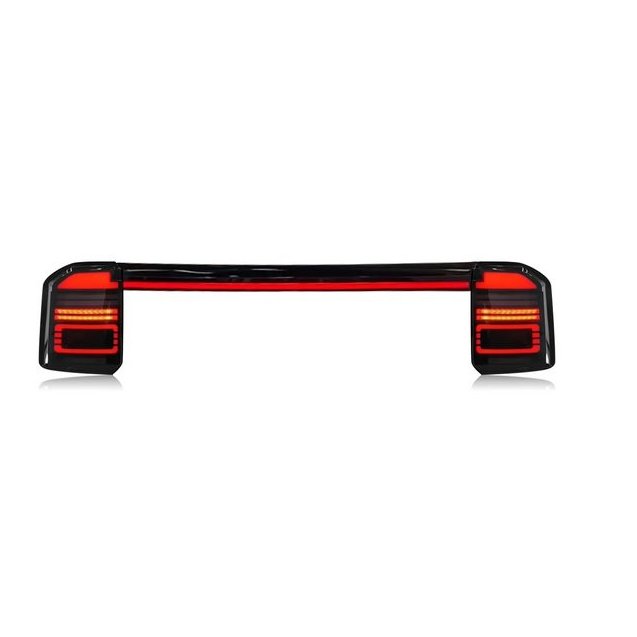 Toyota Land Cruiser Prado 250 2024+ оптика светодиодная задняя черная LED SET стиль CP