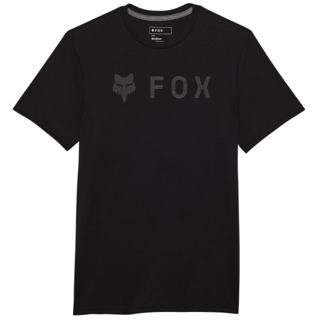 Футболка FOX TECH Short Sleeve Tee - ABSOLUTE [Dark Black]
