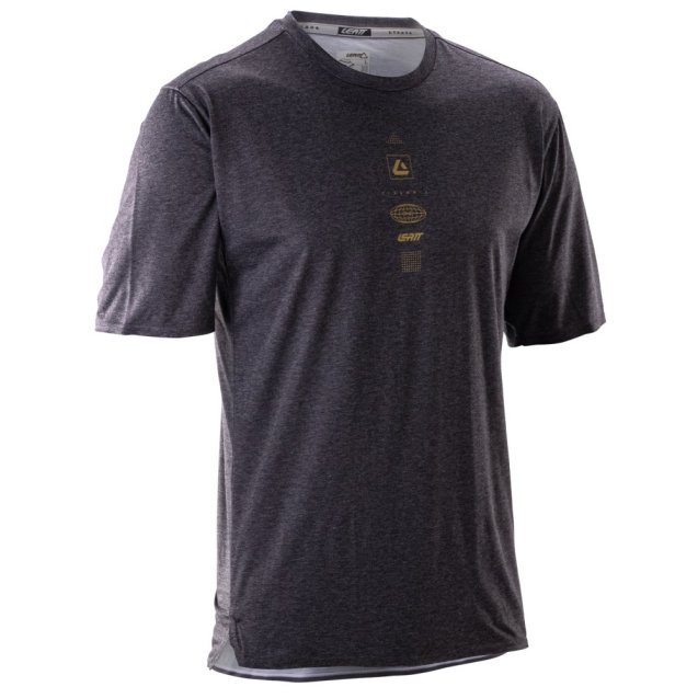 Джерсі LEATT MTB 4.0 Trail Jersey [Ghost Black]