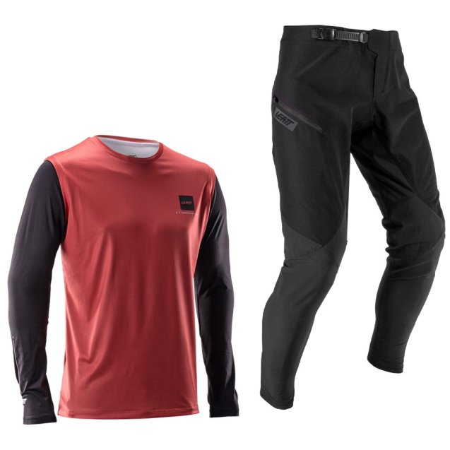 Комплект LEATT MTB 1.0 Ride Kit [Dusty Red]