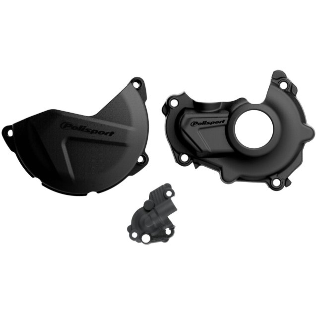 Комплект Polisport Clutch & Ignition Cover - Yamaha [Black]