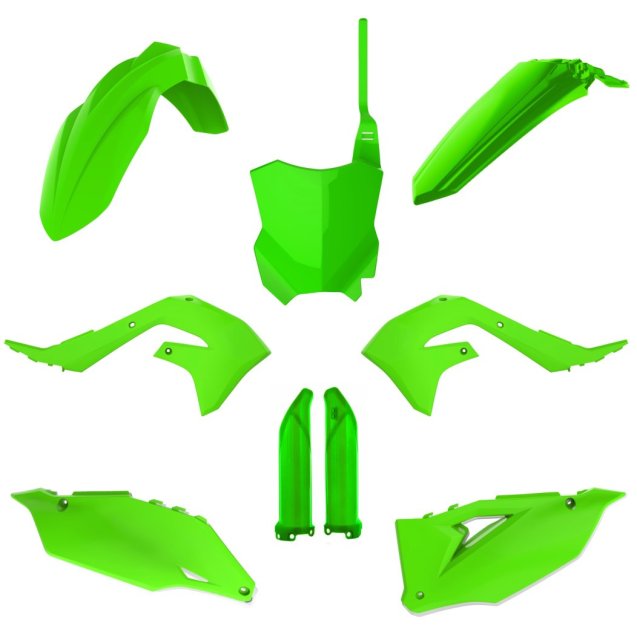 Пластик Polisport MX kit - Kawasaki (19-) [Green]