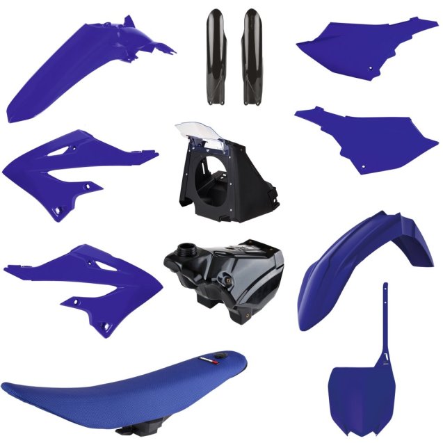 Пластик Polisport MX Restyling kit - Yamaha (02-) [Blue/Black]
