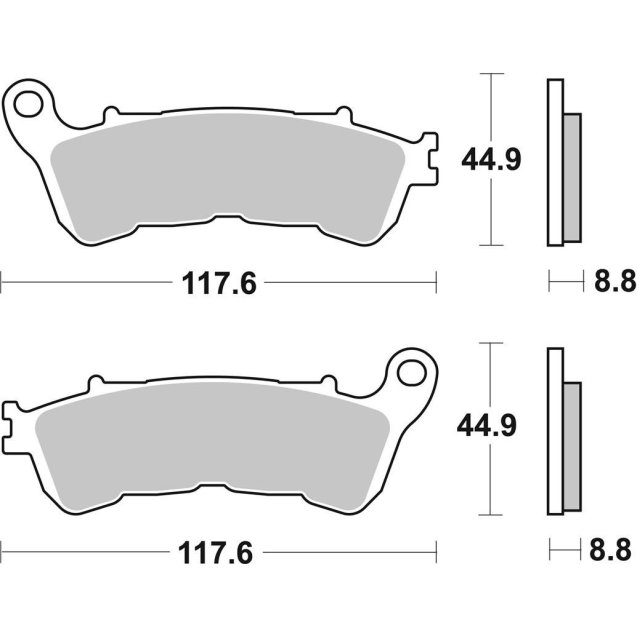 Гальмівні колодки Renthal RC-1 Front Brake Pads