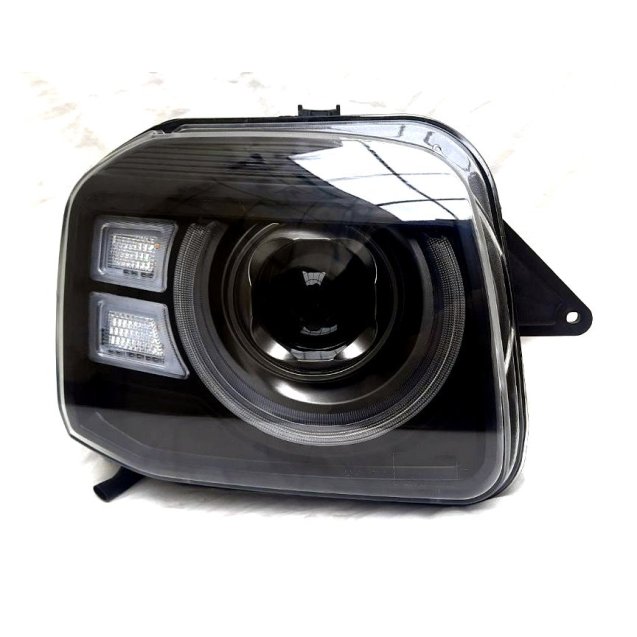 Suzuki Jimny 1998+ оптика передняя черная FULL LED тип Defender RP