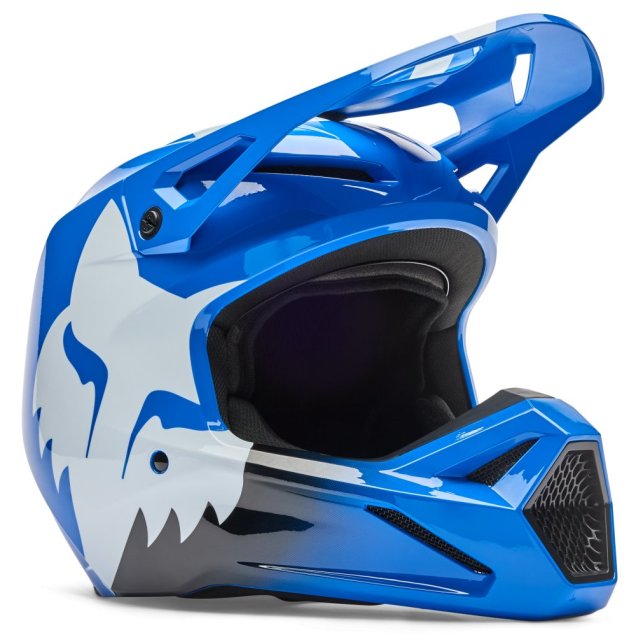 Шолом FOX V1 Helmet - SHIELD [Blue]