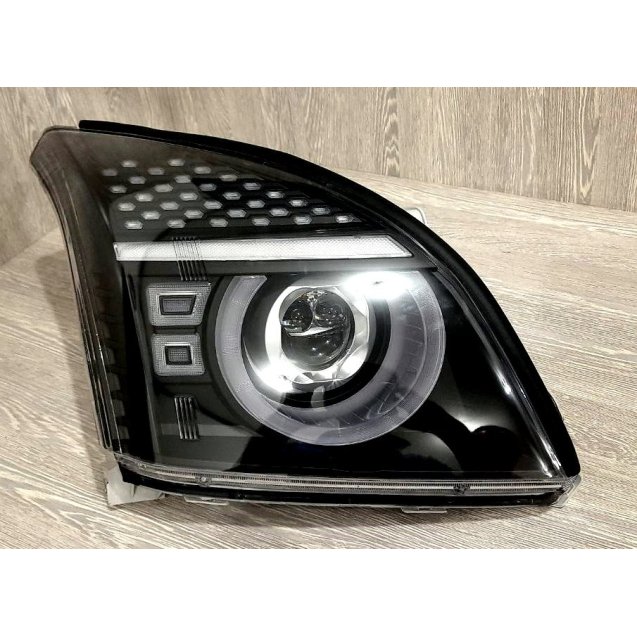 Toyota Land Сruiser 120 Prado оптика передняя LED стиль Defender High ZW