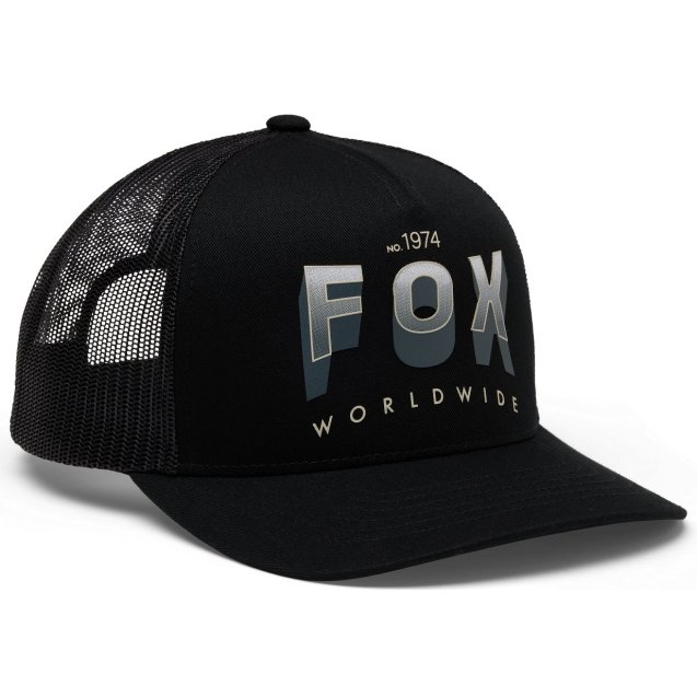 Кепка FOX Trucker Hat - BLOCK [Black]