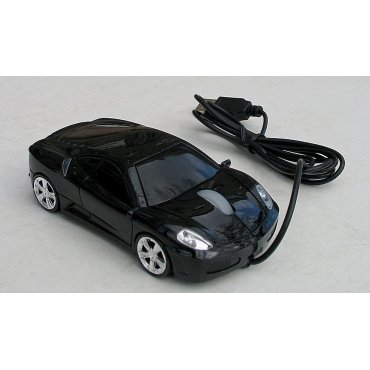 мышка компьютерная проводная Ferrari F430 черная мышка компьютерная проводная Ferrari F430 черная