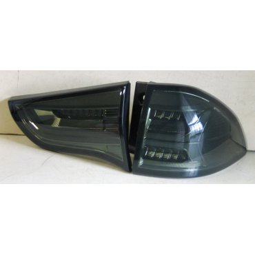 Mitsubishi Pajero Sport оптика задняя LED черная стиль Audi Mitsubishi Pajero Sport оптика задняя LED черная стиль Audi