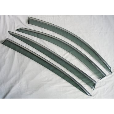 BMW 5 серии G30 2017+ ветровики дефлекторы окон ASP с молдингом нержавеющей стали / sunvisors BMW 5 серии G30 2017+ ветровики дефлекторы окон ASP с молдингом нержавеющей стали / sunvisors