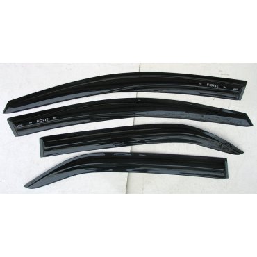 Kia Cerato / Forte  ветровики дверей ASP передние и задние/ дефлекторы/ sunvisors