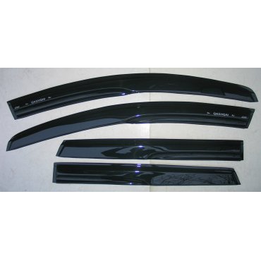 Nissan Qashqai J10 Mk1  ветровики дверей ASP передние и задние/ дефлекторы/ sunvisors Nissan Qashqai J10 Mk1  ветровики дверей ASP передние и задние/ дефлекторы/ sunvisors