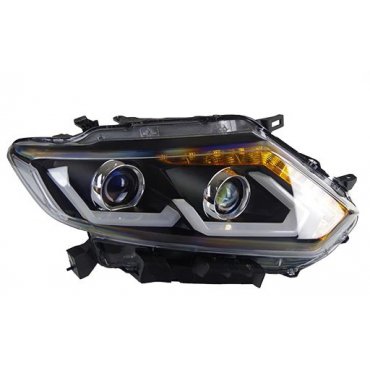 Nissan X-trail T32 2014+ оптика передняя с ДХО / DRL healights Nissan X-trail T32 2014+ оптика передняя с ДХО / DRL healights