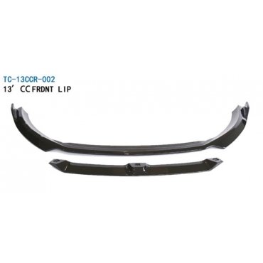 Volkswagen Passat CC 2013+ накладка сплиттер переднего бампера стиль R-Line