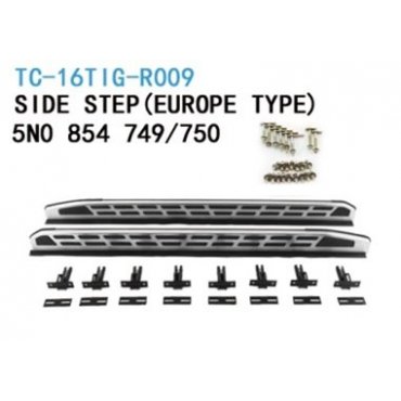 Volkswagen Tiguan L 2016+ боковые подножки