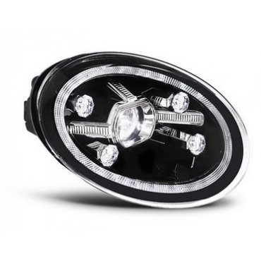 Volkswagen New Beetle оптика передняя с DRL Diamond LED Volkswagen New Beetle оптика передняя с DRL Diamond LED