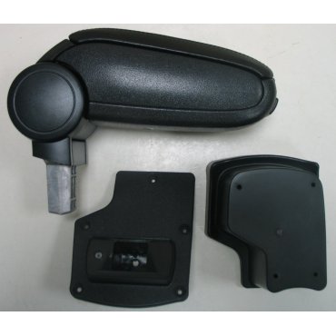Kia Rio 2012- (K2) подлокотник ASP черный виниловый  Kia Rio 2012- (K2) подлокотник ASP черный виниловый