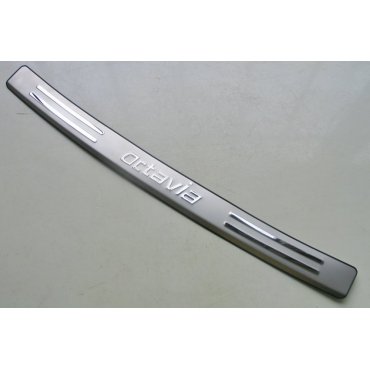 Skoda Octavia A5 накладка защитная на задний бампер Skoda Octavia A5 накладка защитная на задний бампер