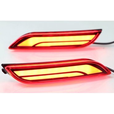 Toyota Camry XV70 2018+ LED вставки катафоты в задний бампер 2 режима WC2 Toyota Camry XV70 2018+ LED вставки катафоты в задний бампер 2 режима WC2