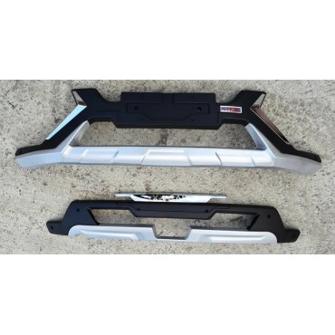 Nissan X-trail T32 2017+ накладки передняя и задняя на бамперы Bodykit Nissan X-trail T32 2017+ накладки передняя и задняя на бамперы Bodykit