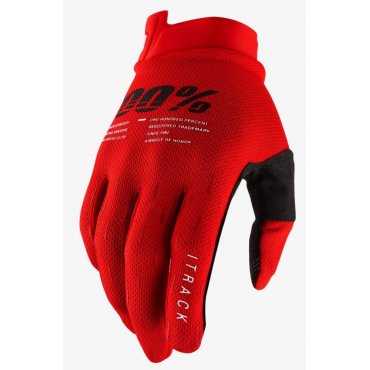 Перчатки 100% iTRACK Glove [Red]