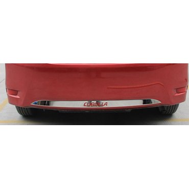 Toyota Corolla E170 / Altis накладка хром на бампер задний SS Toyota Corolla E170 / Altis накладка хром на бампер задний SS