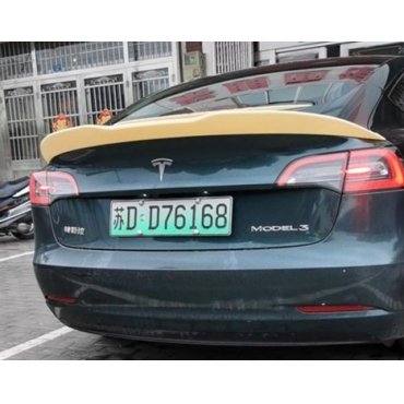 Tesla Model 3 спойлер ABS пластик стиль PSM Design Tesla Model 3 спойлер ABS пластик стиль PSM Design