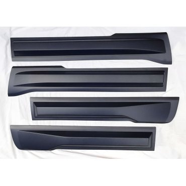 Dodge Ram 1500 2019+ молдинги дверные черные HW