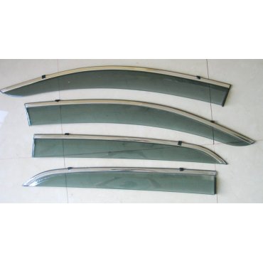 Opel Mokka / Encore ветровики дефлекторы окон ASP с молдингом нержавеющей стали / sunvisors