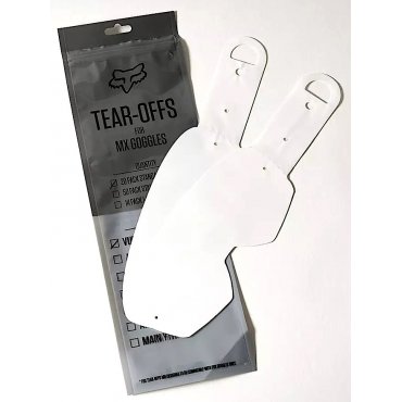 Зривки FOX MAIN (Gen.2) Laminated Tear-Offs - 20 pack