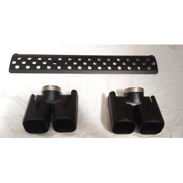 Land Rover Defender L663 2020+ насадки на выхопные трубы алюминиевые