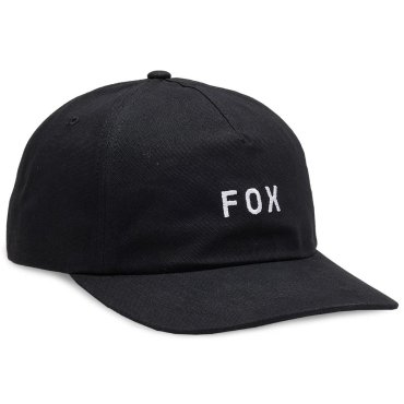 Кепка FOX Adjustable Hat - WORDMARK [Dark Black]
