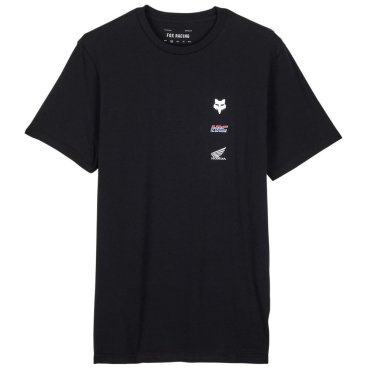 Футболка FOX PREMIUM Short Sleeve Tee - HONDA® [Black]