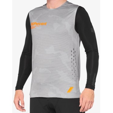 Майка 100% R-CORE Sleeveless Jersey - CONCEPT [Grey]