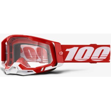 Окуляри 100% RACECRAFT 2 Goggle [Red]