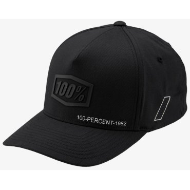 Кепка Ride 100% SHADOW FlexFit® Hat [Black]