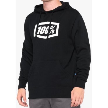Толстовка 100% Hoodie - ICON [Black]