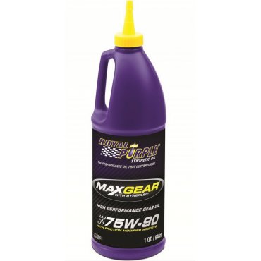 Трансмиссионное  авто масло Royal Purple Max Gear 75w90 фасовка 0.946л /1 кварта  Трансмиссионное  авто масло Royal Purple Max Gear 75w90 фасовка 0.946л /1 кварта